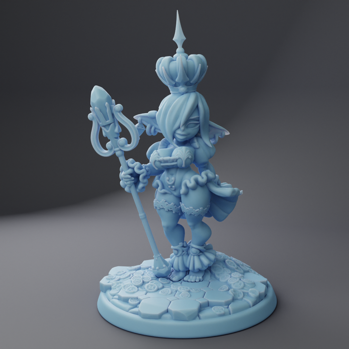 Goblin Queen | Fantasy Queens | Fantasy Miniature | Twin Goddess Miniatures
