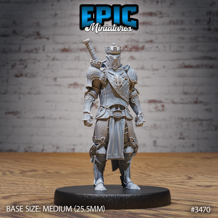 Tower Knight A | Chivalry Garden | Fantasy Miniature | Epic Miniatures