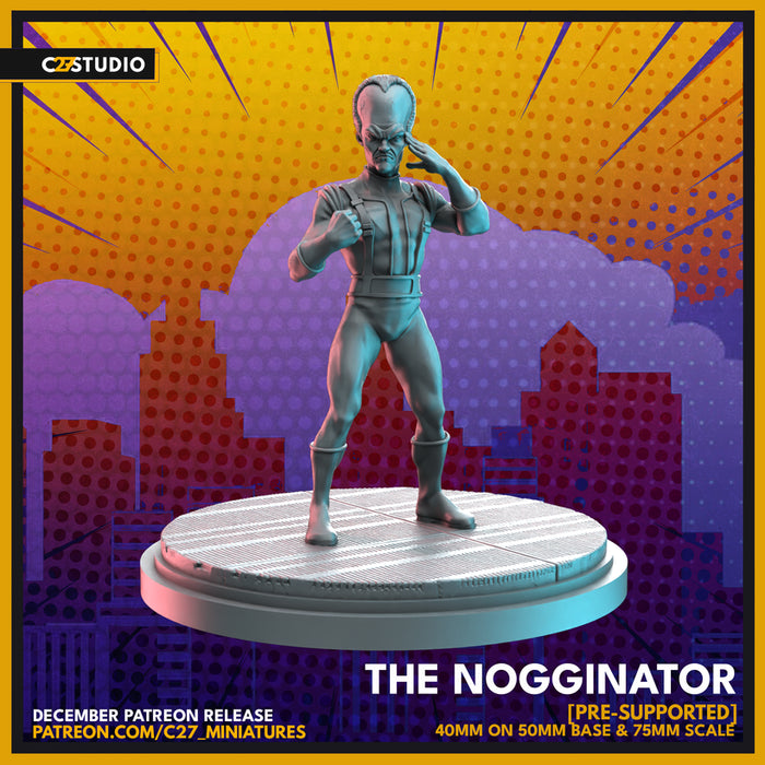 The Nogginator | Heroes | Sci-Fi Miniature | C27 Studio