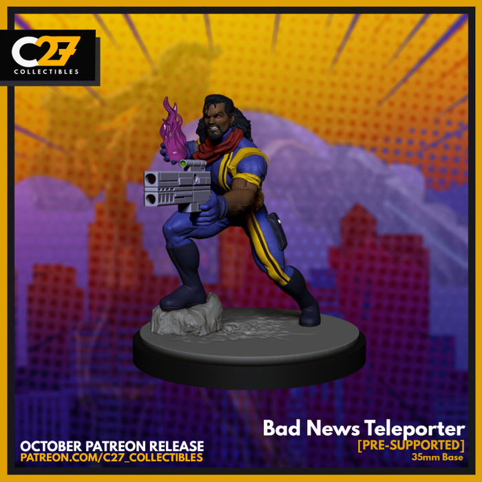 Bad News Reporter | Heroes | Sci-Fi Miniature | C27 Studio