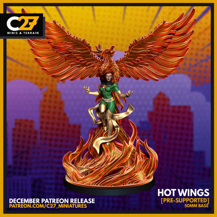 Hot Wings | Heroes | Sci-Fi Miniature | C27 Studio