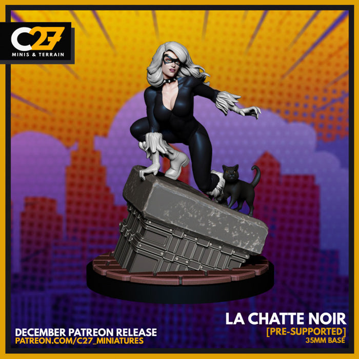 La Chatte Noire | Heroes | Sci-Fi Miniature | C27 Studio