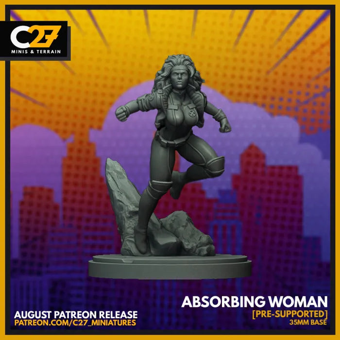 Absorbing Woman | Heroes | Sci-Fi Miniature | C27 Studio