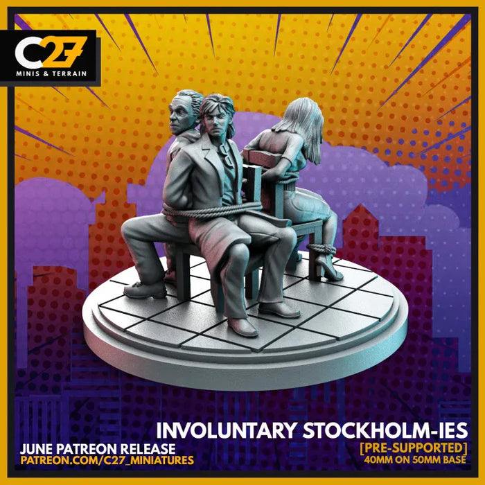 Involuntary Stockholm-ies | Heroes | Sci-Fi Miniature | C27 Studio