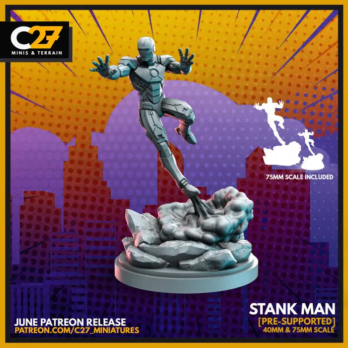 Stank Man | Heroes | Sci-Fi Miniature | C27 Studio