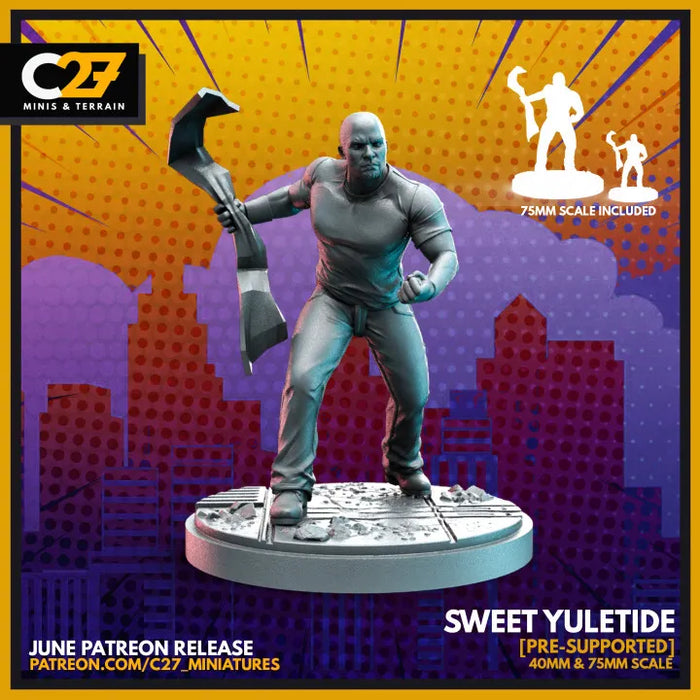 Sweet Yuletide | Heroes | Sci-Fi Miniature | C27 Studio
