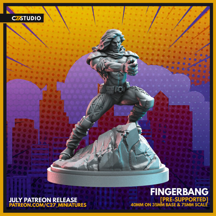 Fingerbang | Heroes | Sci-Fi Miniature | C27 Studio