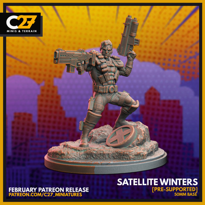 Satellite Winters | Heroes | Sci-Fi Miniature | C27 Studio