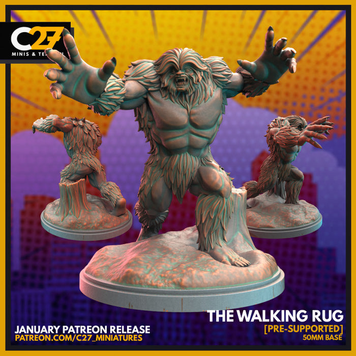 The Walking Rug | Heroes | Sci-Fi Miniature | C27 Studio