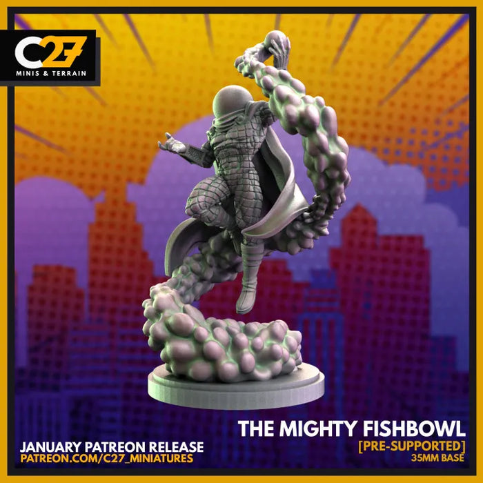 The Mighty Fishbowl | Heroes | Sci-Fi Miniature | C27 Studio