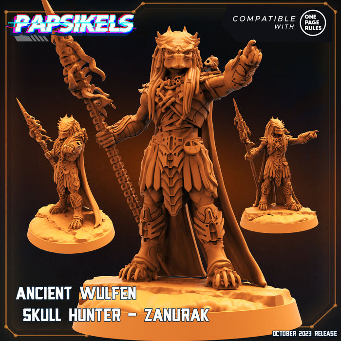 Skull Hunters 2 Miniatures (Full Set) | Sci-Fi Miniature | Papsikels