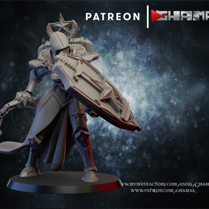 Aalaine A | Red Sisters | Sci-Fi Miniature | Ghamak TabletopXtra