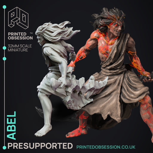 Abel | SCP - D&D Incursion | Fantasy Miniature | Printed Obsession TabletopXtra