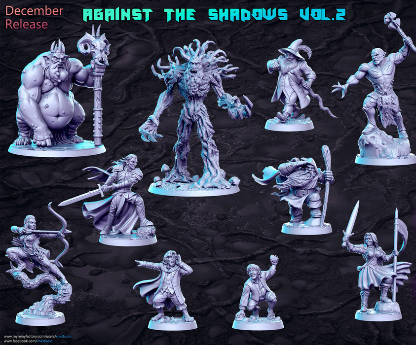 Against the Shadows Vol 2 Miniatures (Full Set) | Fantasy Miniature | RN Estudio TabletopXtra