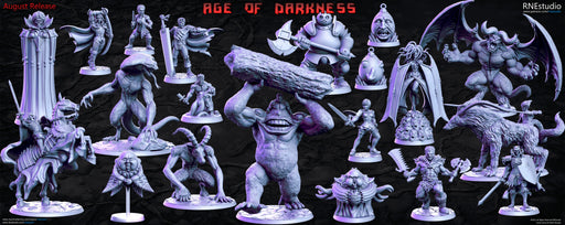 Age of Darkness Miniatures (Full Set) | Fantasy Miniature | RN Estudio TabletopXtra