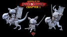 AÃ¯ssa and Mandi Miniatures | Legends of the Dino Tamer: Chapter One | Fantasy Miniature | Mini Monster Mayhem TabletopXtra