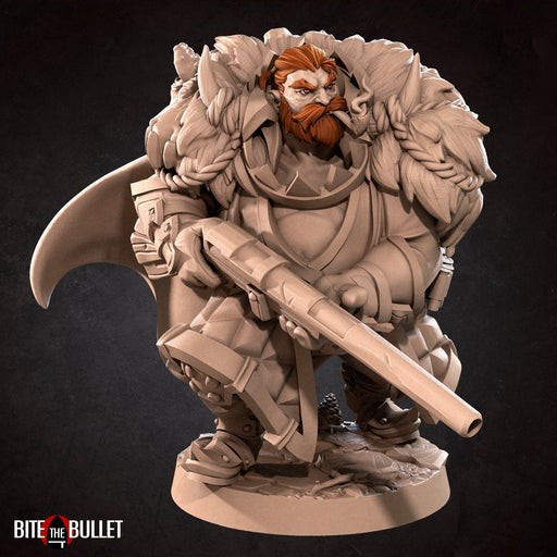Alex Hunter w/ Rifle | Chunky Humans | Fantasy Miniature | Bite the Bullet TabletopXtra