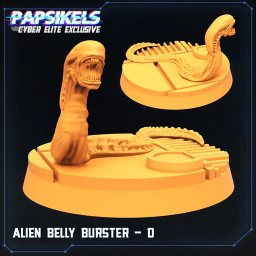 Alien Belly Burster D | Aliens Vs Humans | Sci-Fi Miniature | Papsikels TabletopXtra