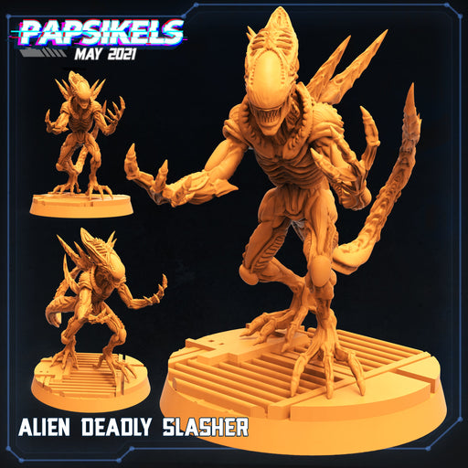 Alien Deadly Slasher | Aliens Vs Humans | Sci-Fi Miniature | Papsikels TabletopXtra