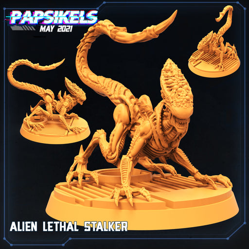 Alien Lethal Stalker | Aliens Vs Humans | Sci-Fi Miniature | Papsikels TabletopXtra