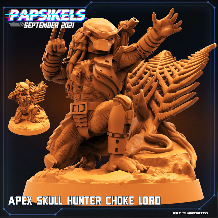 Apex Skull Hunter Choke Lord | Skull Hunters Vs Exterminators II | Sci-Fi Miniature | Papsikels TabletopXtra