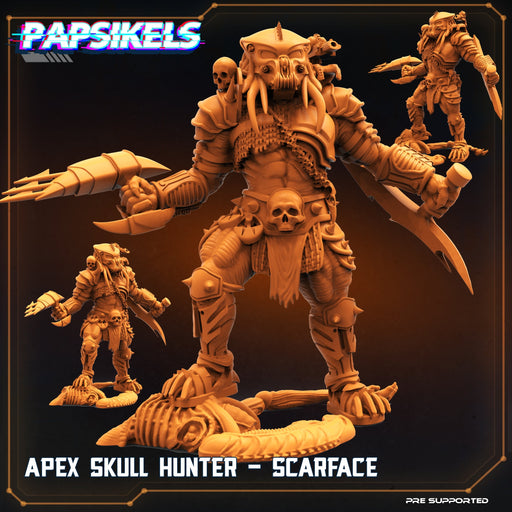 Apex Skull Hunter Scarface | Community Remix | Sci-Fi Miniature | Papsikels TabletopXtra