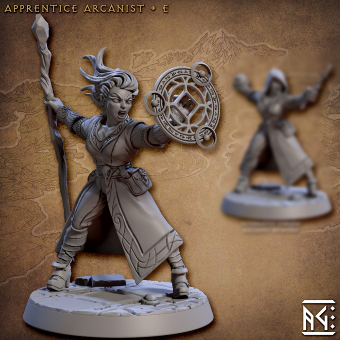 Apprentice Arcanist E | Arcanist Guild | Fantasy Miniature | Artisan Guild TabletopXtra