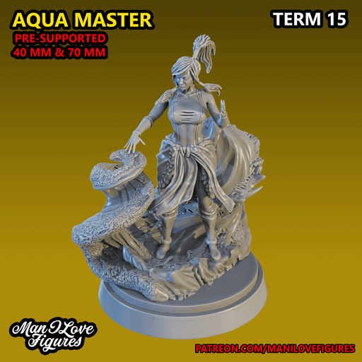 Aqua Master B | Term 15 | Fantasy Miniature | Man I Love Figures TabletopXtra