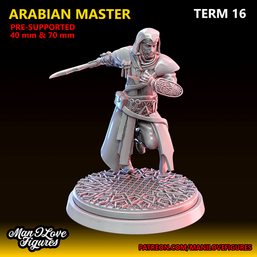 Arabian Master | Term 16 | Fantasy Miniature | Man I Love Figures TabletopXtra