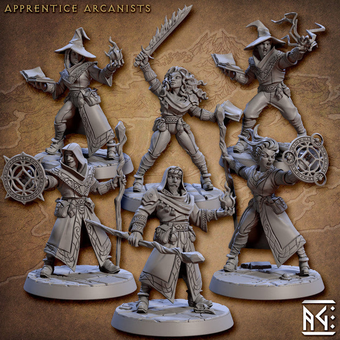 Arcanist Guild Miniatures (Full Set) | Fantasy Miniature | Artisan Guild TabletopXtra