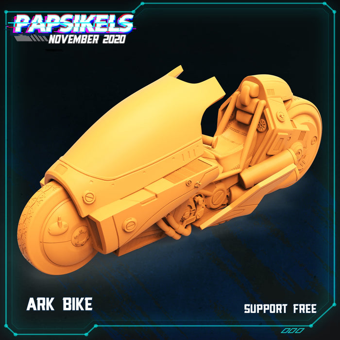 Ark Bike | The Corpo World | Sci-Fi Miniature | Papsikels TabletopXtra