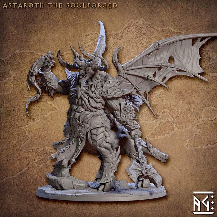 Astaroth the Soulforged | The Demon King's Spawn | Fantasy Miniature | Artisan Guild TabletopXtra
