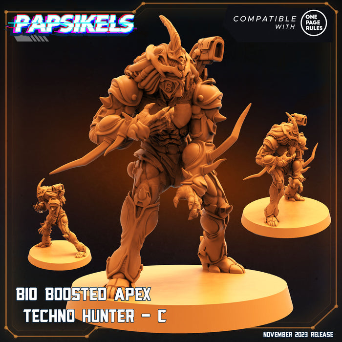 Bio Boosted Techno Apex Hunter C | Skull Hunters 2 | Sci-Fi Miniature | Papsikels