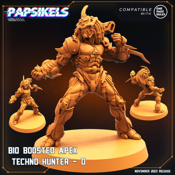 Bio Boosted Techno Apex Hunter D | Skull Hunters 2 | Sci-Fi Miniature | Papsikels
