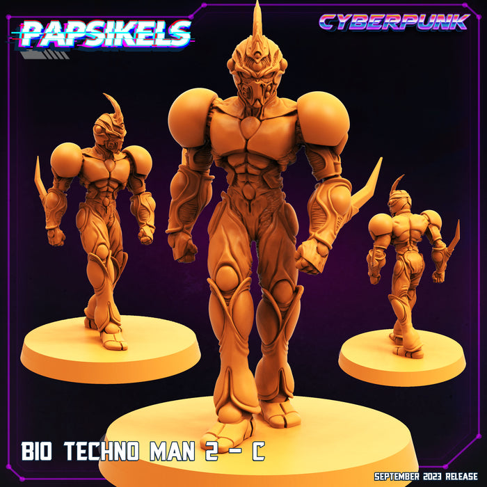 Bio Tech Man 2 C | Cyberpunk | Sci-Fi Miniature | Papsikels