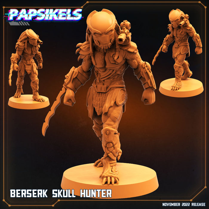 Berserk Skull Hunter | Aliens Vs Skull Hunters II | Sci-Fi Miniature | Papsikels TabletopXtra