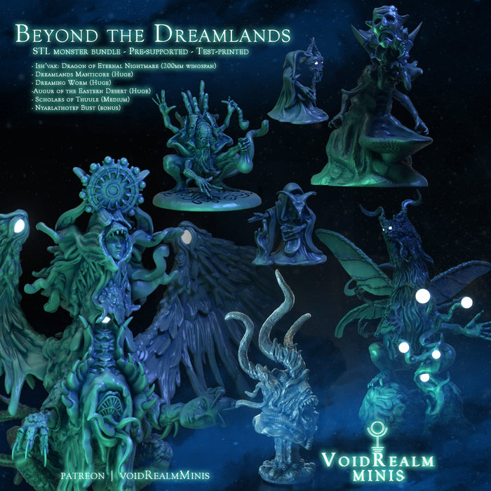 Beyond the Dreamlands Miniatures (Full Set) | VoidRealm Minis TabletopXtra