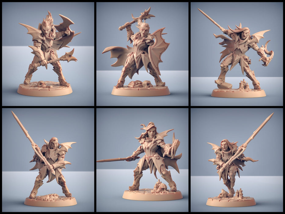 Bloodhunt Knight Miniatures | The Bloodhunt | Fantasy Miniature | Artisan Guild TabletopXtra