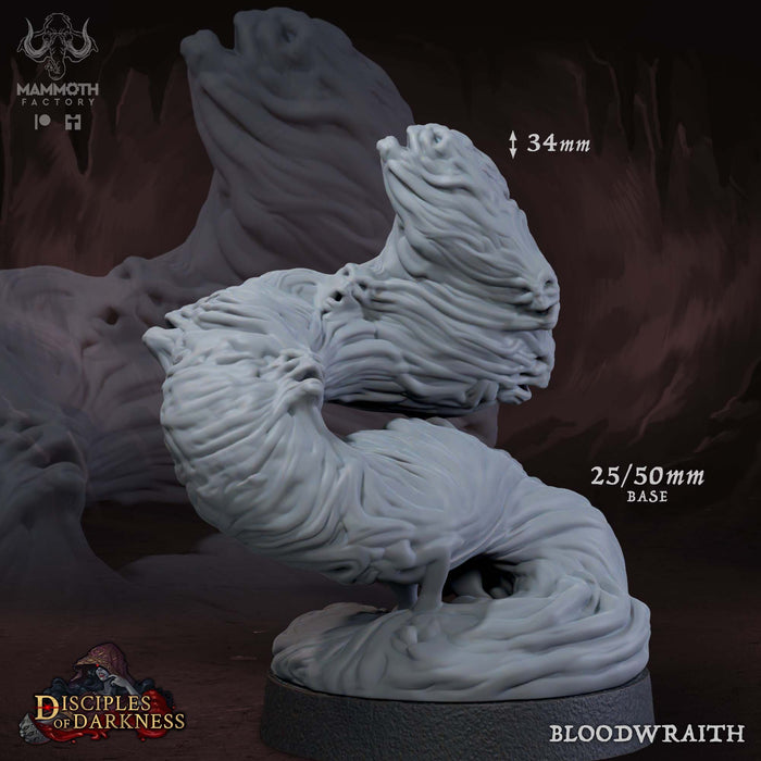 Blood Wraith | Disciples of Darkness | Fantasy Miniature | Mammoth Factory
