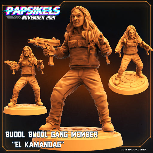 Budol Budol Gang Member El Kamandag | Skull Hunters III The Bone Clan | Sci-Fi Miniature | Papsikels TabletopXtra