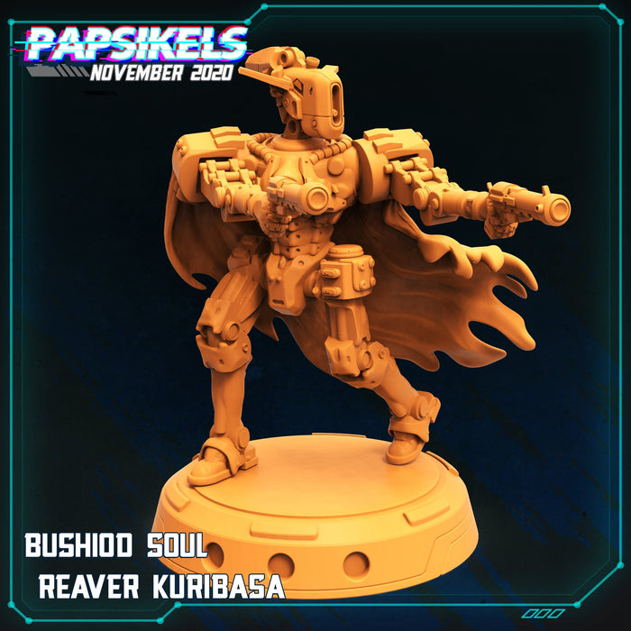 Bushido Soul Reaver Kuribasa | The Corpo World | Sci-Fi Miniature | Papsikels TabletopXtra