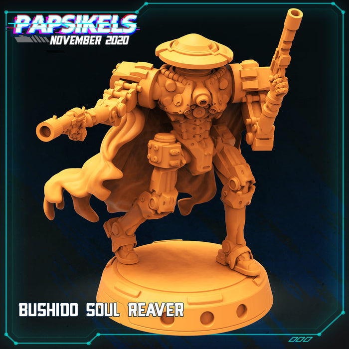 Bushido Soul Reaver | The Corpo World | Sci-Fi Miniature | Papsikels TabletopXtra