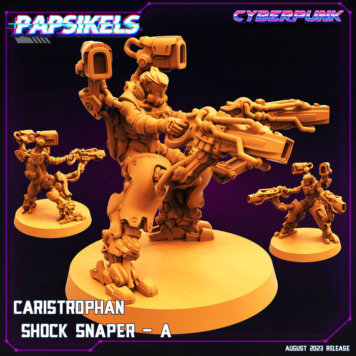 Caristrophan Shock Snaper A | Cyberpunk | Sci-Fi Miniature | Papsikels