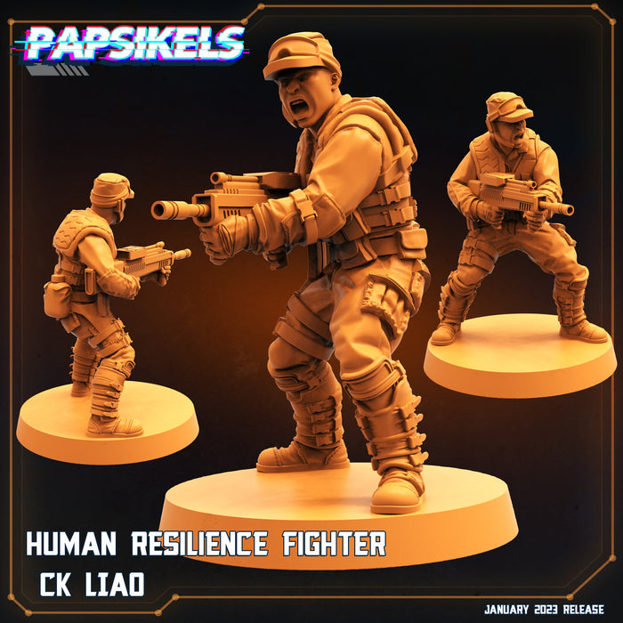CK Liao | The Resistance | Sci-Fi Miniature | Papsikels TabletopXtra