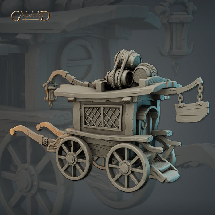 Dwarf Caravan Miniatures (Full Set) | Fantasy Miniature | Galaad Miniatures