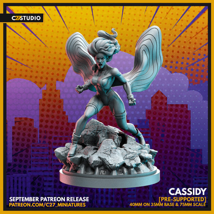 Cassidy | Heroes | Sci-Fi Miniature | C27 Studio TabletopXtra