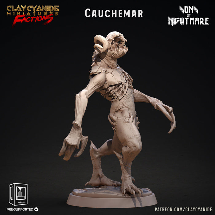 Cauchemar | Sons of Nightmare | Fantasy Miniature | Clay Cyanide TabletopXtra