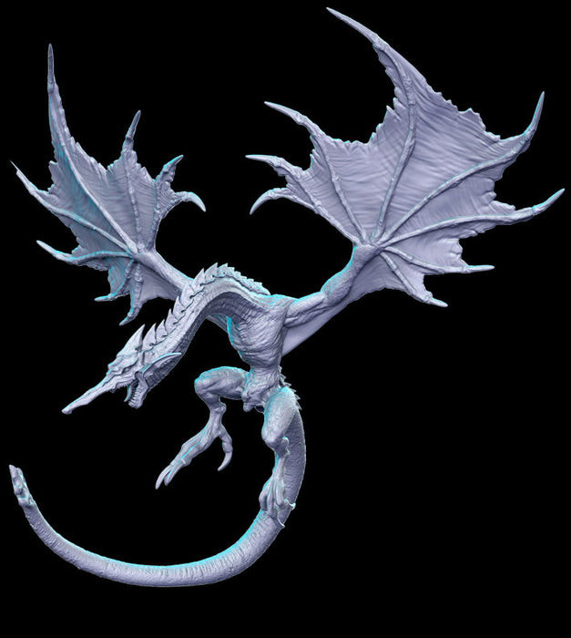 Cerulean Dragon | Classic JRPG Vol 7 | Fantasy Miniature | RN Estudio TabletopXtra