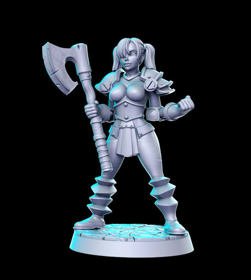 Chaos Warrior D | Heroine's Quest Vol 2 | Fantasy Miniature | RN Estudio TabletopXtra