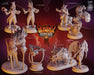 Character Miniatures | Demonic Circus | Fantasy Miniature | Drunken Dwarf TabletopXtra